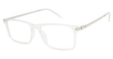 TLG Eyeglasses NU058 CRYSTAL/SILVER/C01