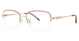 Sophia Loren Eyeglasses Sophia Loren M311 Burgundy/Gold/077