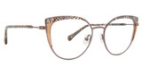 Trina Turk Eyeglasses Katya Light Gunmetal/LGUN
