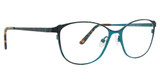 XOXO Eyeglasses Tirana Teal/TEAL