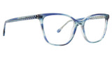 Badgley Mischka Eyeglasses Alize Azure/AZUR