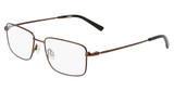 Flexon Eyeglasses FLEXON H6052 MATTE COFFEE/202