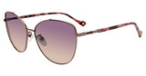 Yalea Eyeglasses SYA029 Gunmetal Wine 8GZY