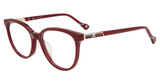 Yalea Eyeglasses VYA003L Burgundy 09FD