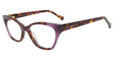 Lucky Brand Eyeglasses VLBD237 Purple Havana