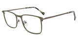 Lucky Brand Eyeglasses VLBD317 Olive