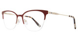 Eye Q Eyewear Eyeglasses MP114 Berry/Gold