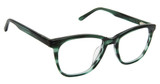 Superflex Eyeglasses SF-609 EVERGREEN/S416