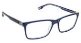 Evatik Eyeglasses EVATIK 9229 NAVY CRYSTAL/S301