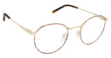 Superflex Eyeglasses SF-1141T HAVANA GOLD/S212