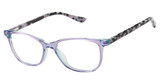 gx by GWEN STEFANI Eyeglasses GX837 purple/PUR