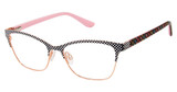 gx by GWEN STEFANI Eyeglasses GX835 black checker/BLK