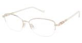 Tura Eyeglasses TE277 Silver/Gold/SIL