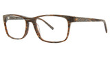 Jhane Barnes Eyeglasses Quark Tortoise/TO