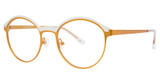 Jhane Barnes Eyeglasses Synodic Wheat/WT