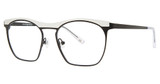Jhane Barnes Eyeglasses Zenith Black/BK