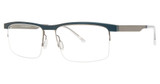 Jhane Barnes Eyeglasses Irregular Steel/ST
