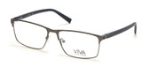 Viva Eyeglasses VV4047 matte dark nickeltin/007