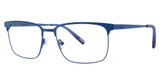 Jhane Barnes Eyeglasses Parallax Indigo/IN