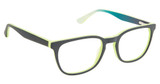 Superflex Eyeglasses SFK-259 MATTE CHARCOAL GREEN/M303
