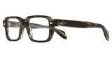 Cutler and Gross Eyeglasses CGOP139350 STRIPED GREEN HAVANA/006