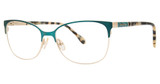 Lilly Pulitzer Eyeglasses Tinsdale Teal/TE