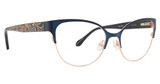 Badgley Mischka Eyeglasses Cataline Indigo/INDO