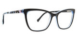 Vera Bradley Eyeglasses VB Mandie Plum Pansies/PLP