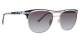Vera Bradley Eyeglasses Lennox Plum Pansies/PLP