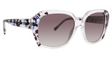 Vera Bradley Eyeglasses Saundra Plum Pansies/PLP