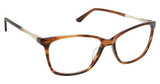Superflex Eyeglasses SF-613 BROWN GOLD/S402