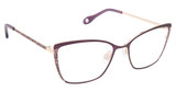 FYSH Eyeglasses FYSH 3693 PURPLE ROSE GOLD/M207