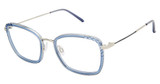 ELLE Eyeglasses EL 13513 Blue/BL