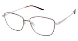 ELLE Eyeglasses EL 13517 Brown/BR