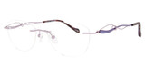 Mademoiselle Eyeglasses MADEMOISELLE MM9284 Purple/C3