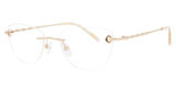 Mademoiselle Eyeglasses MADEMOISELLE MM9287 Gold/C1