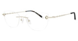 Mademoiselle Eyeglasses MADEMOISELLE MM9287 Silver/C3