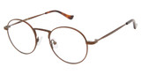 Denon Eyewear Eyeglasses BRADLEY Matte Brown