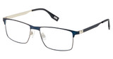 Evatik Eyeglasses EVATIK 9236 NAVY SILVER/M101