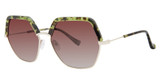 kensie Eyeglasses Feel Pretty Green Tortoise/TO
