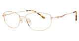 Mademoiselle Eyeglasses MADEMOISELLE MM9301 Gold/C1