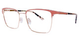 Via Spiga Eyeglasses Via Spiga Bella BLUSH/ROSE GLD/720