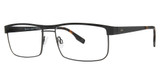 Randy Jackson Eyeglasses Randy Jackson 1117 BLACK/021