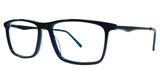 Shaquille O'Neal Eyeglasses Shaquille O'Neal 185Z BLACK/BLUE/172