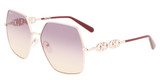Ferragamo Eyeglasses SF291S ROSE GOLD/BORDEAUX/774