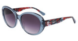 Anne Klein Eyeglasses AK7081 GREY CRYSTAL/020