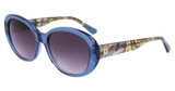 Anne Klein Eyeglasses AK7081 BLUE CRYSTAL/400