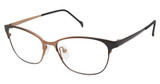STEPPER Eyeglasses 50221 SI Brown F091/BRN