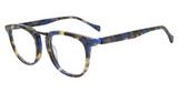 Lucky Brand Eyeglasses VLBD424 Blue Havana
