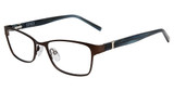Jones New York Eyeglasses VJOP155 Brown